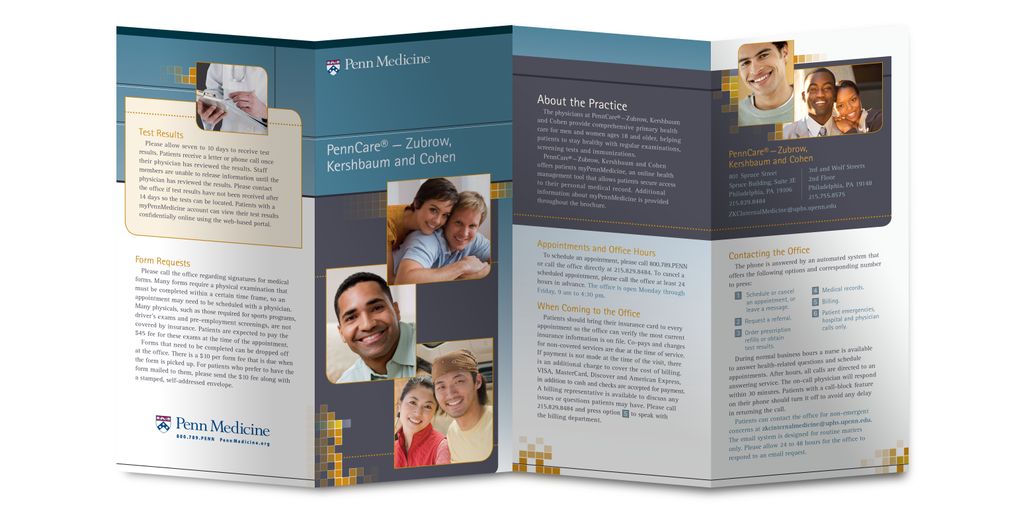 As a contractor with Penn Medicine, I designed bro