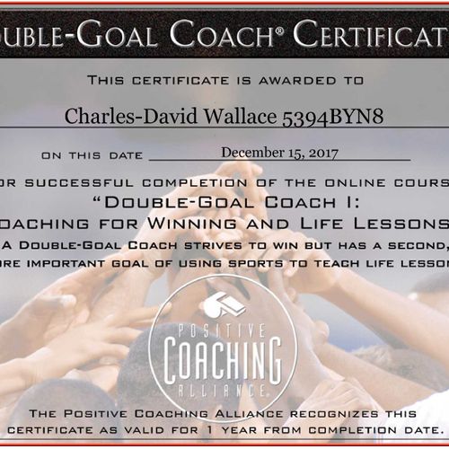 PCA Coaching Certification