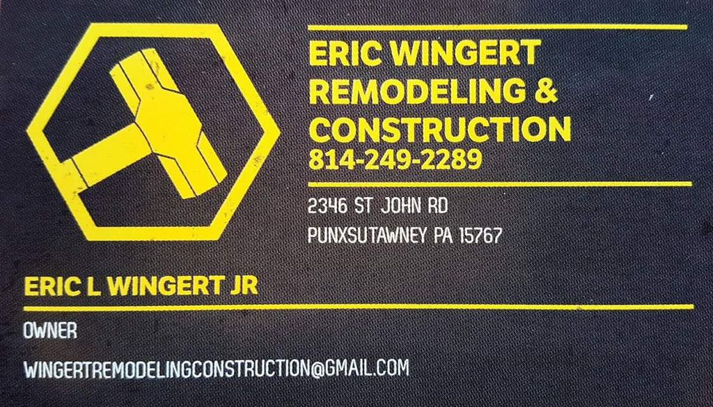 Eric Wingert Remodeling and Construction