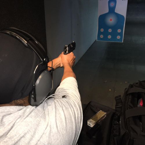 Receive firearms training from the Center for Secu