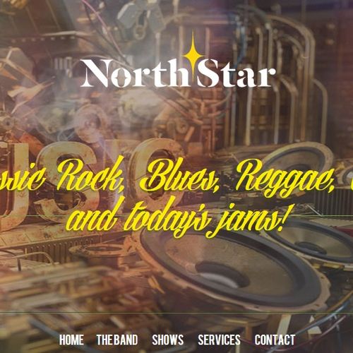 North Star Band - Logo & Web Design