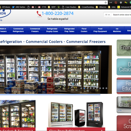 B2B eCommerce site using magento