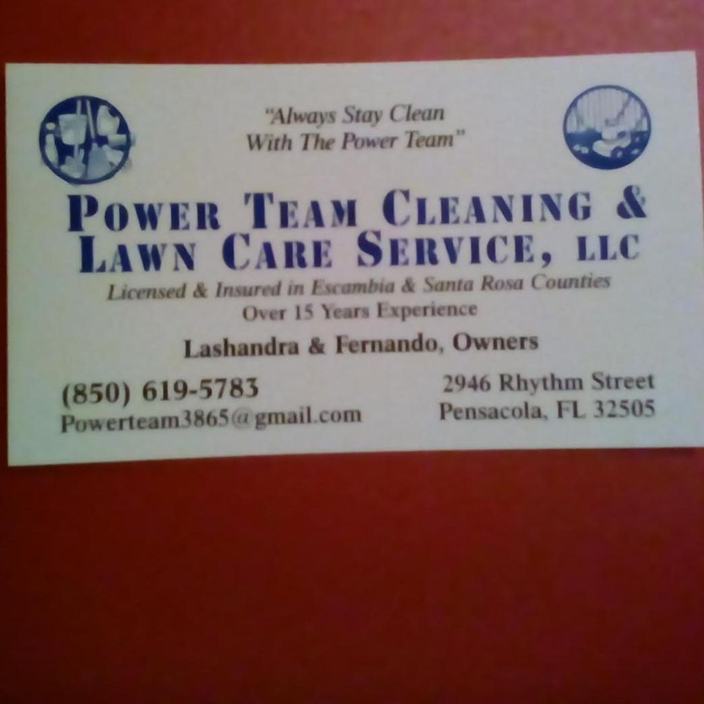 Power Team Cleaning & Lawn Care Service, LLC