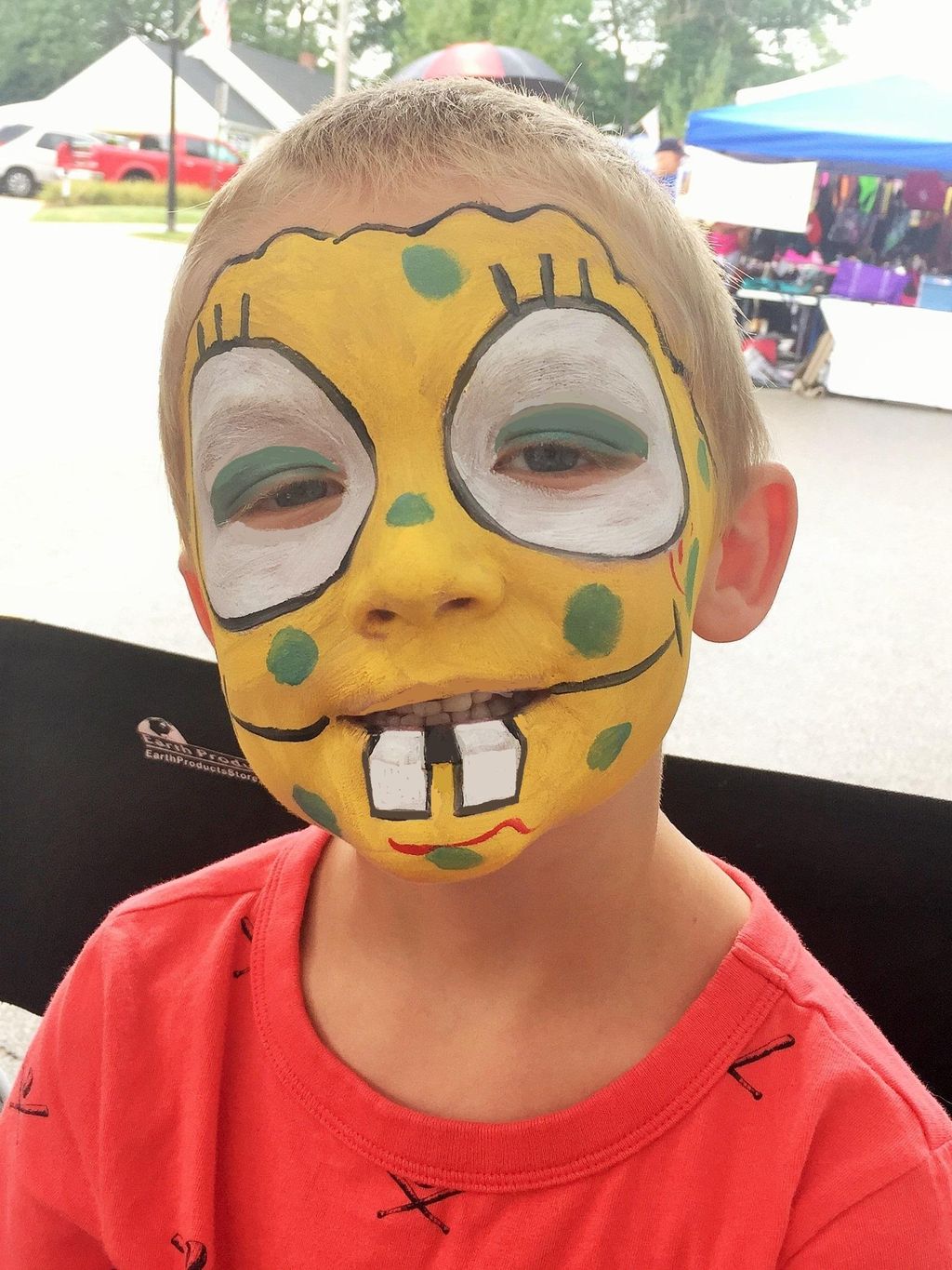 Marbled Palette: Sponge Bob