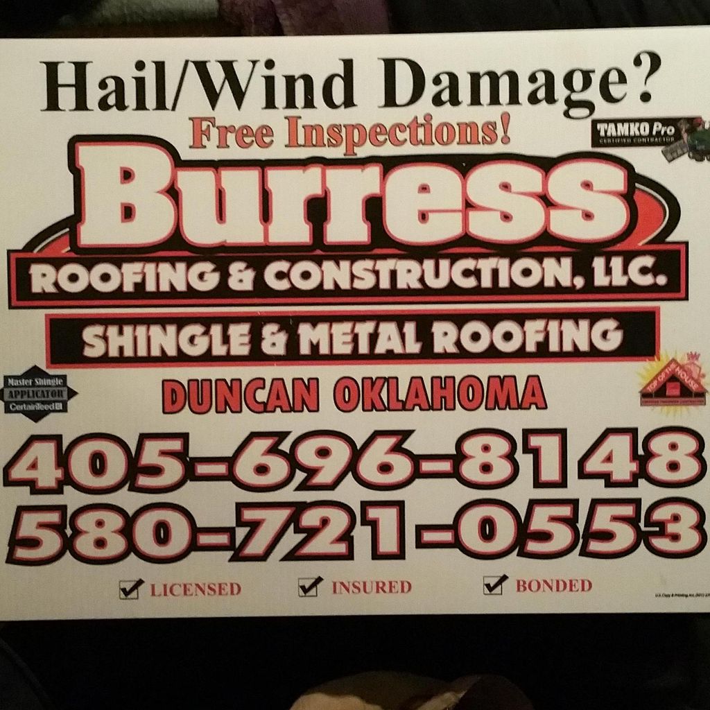 Burress Roofing and Construction