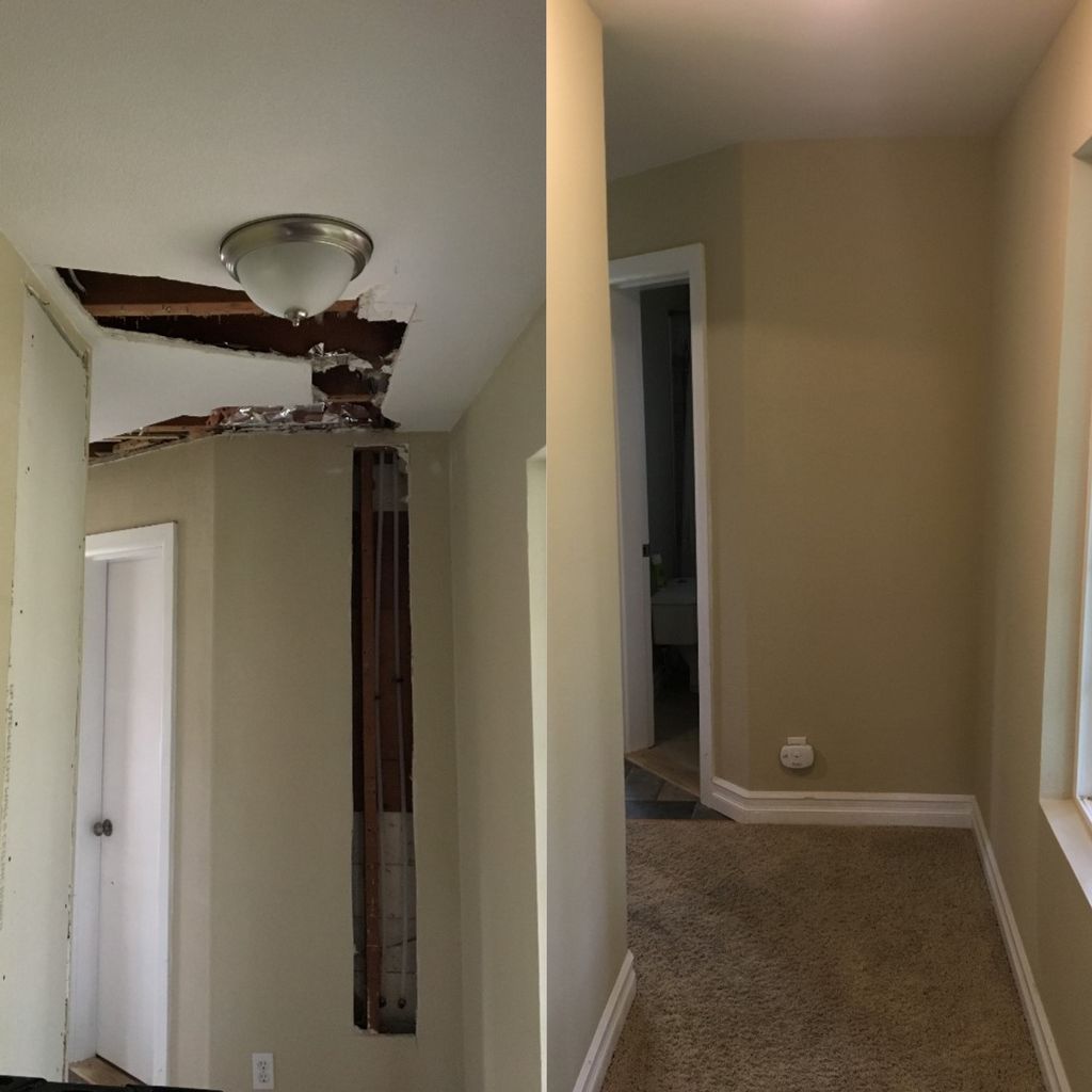 Before & After - Re-piping Repair