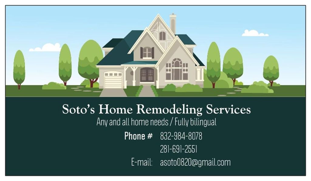 Soto’s Home Remodeling Services
