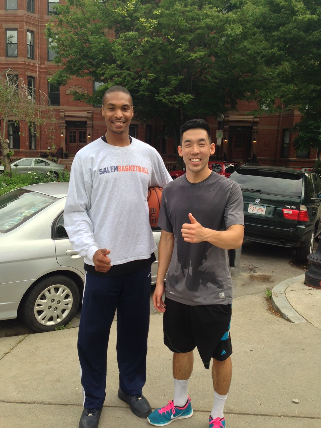 Eric Training a CoachUp client