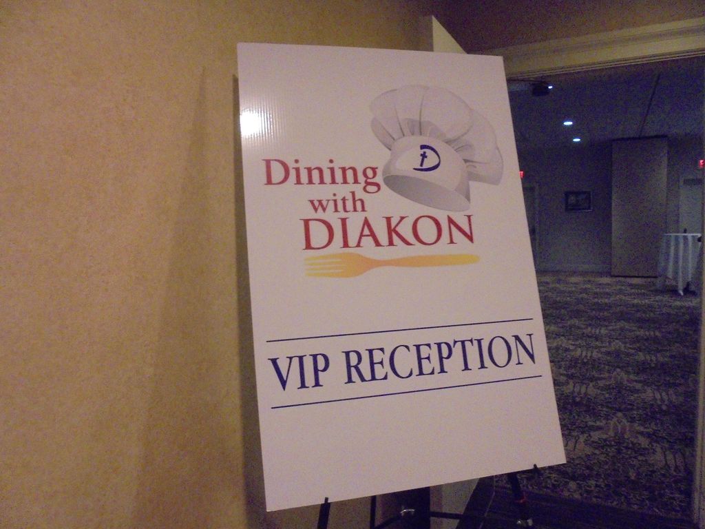 Dining with Diakon event