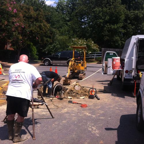 Excavations And Water Line Repairs