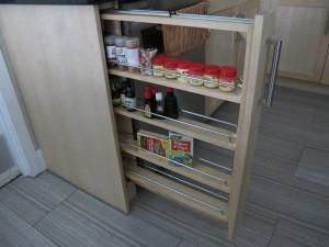 custom spice rack ikea kitchen installation