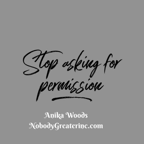 You have permission 