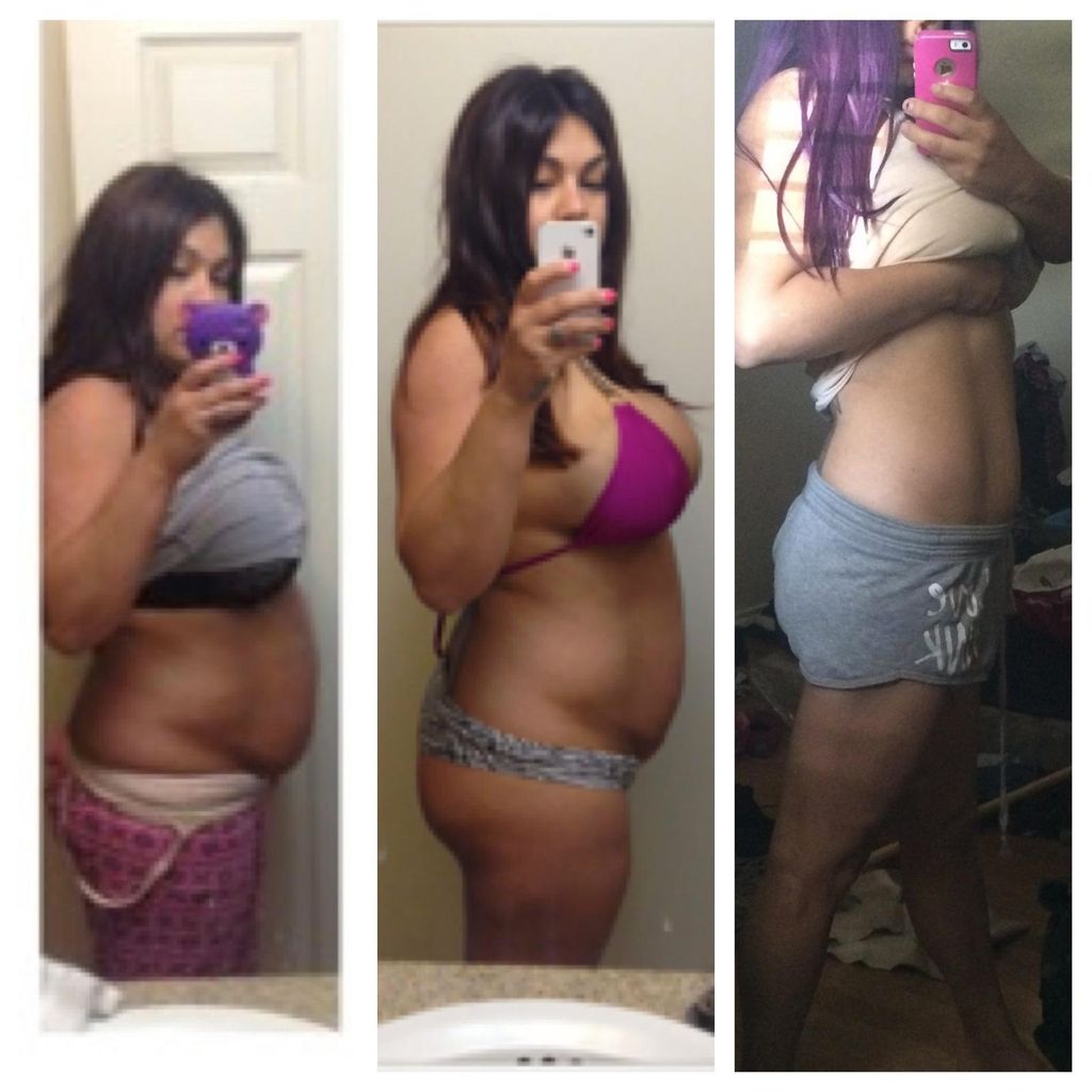 Chenoa before and after [post natal]