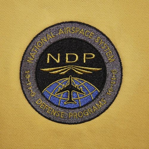 Detail of NDP logo