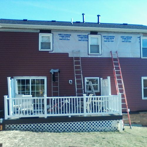 New Roof , Siding, and Shutters