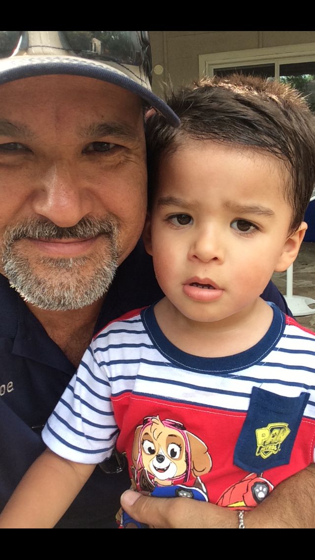 Meet Johnny Joe, my Son and I, I am the owner and 