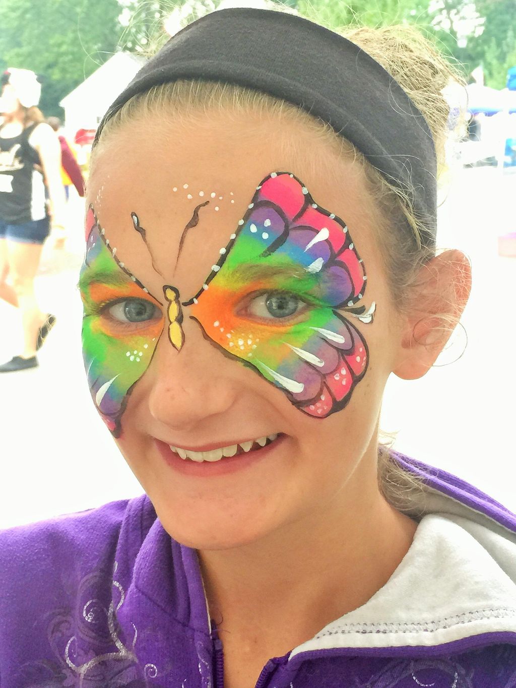 Marbled Palette: Butterfly