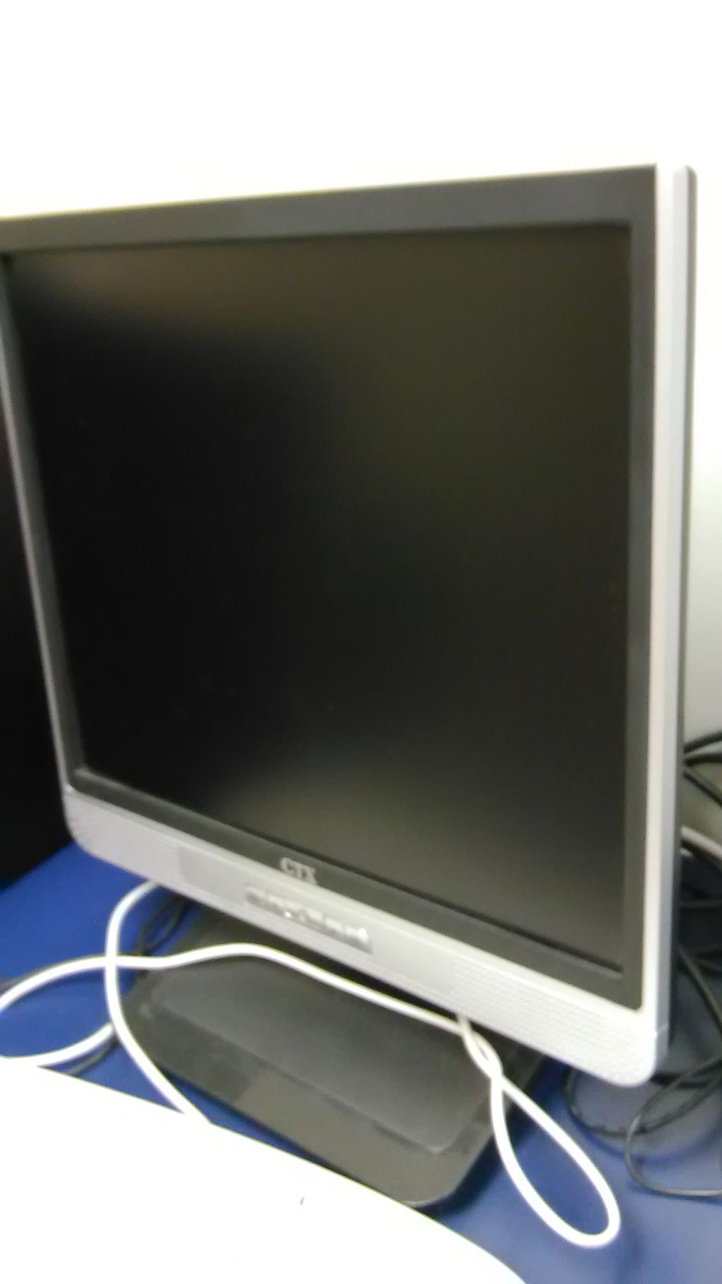 After dusting computer screen. 