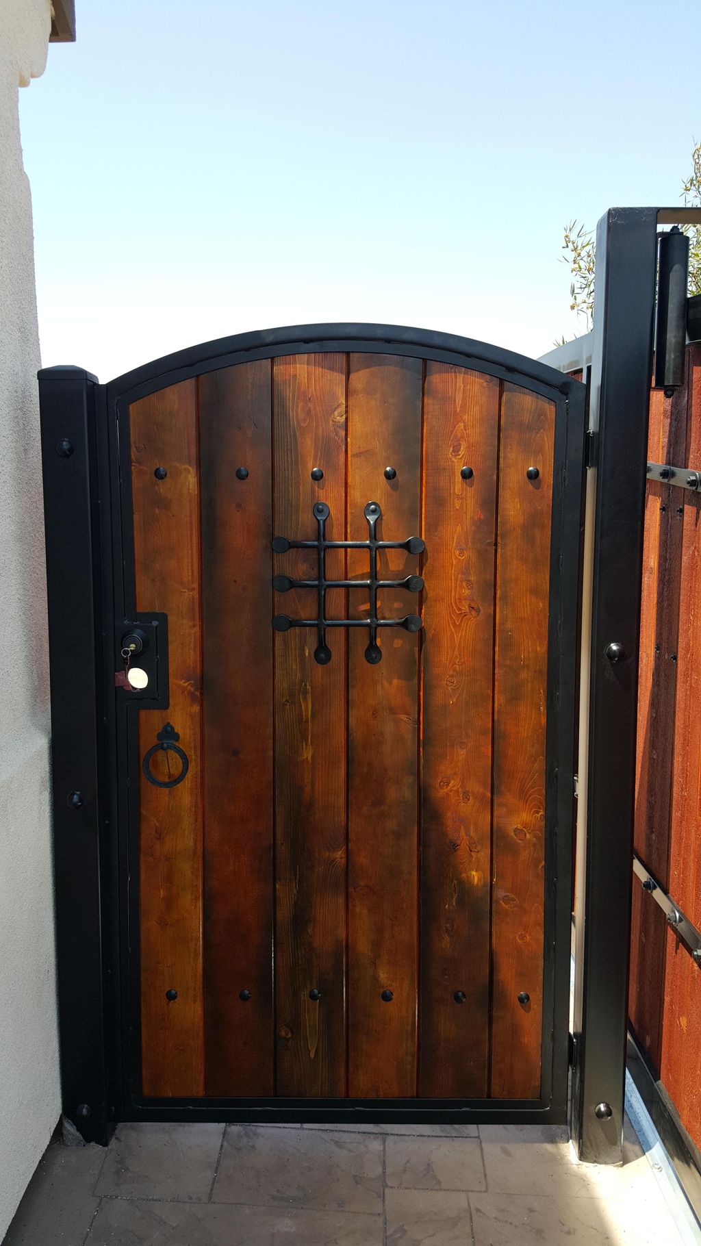 IRON DOORS GATES & FENCE