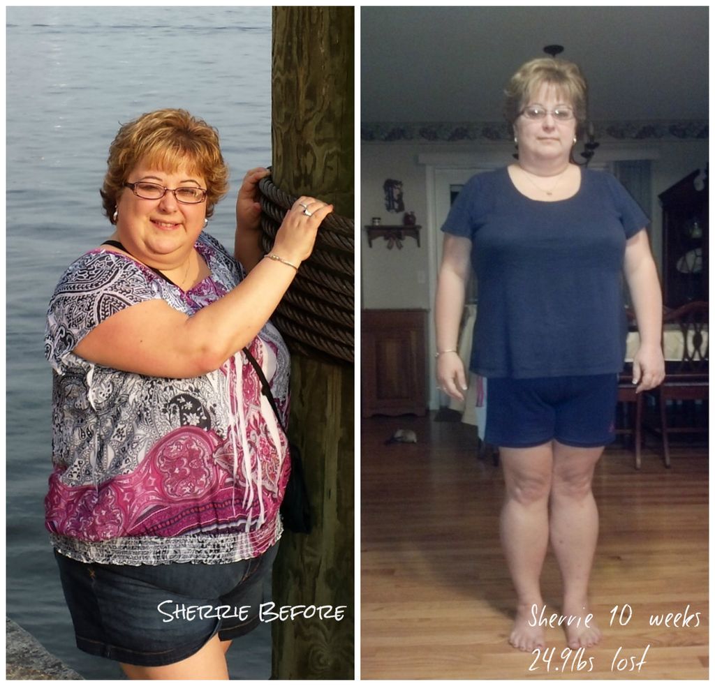 10 Weeks - Sherrie lost 29.4lbs