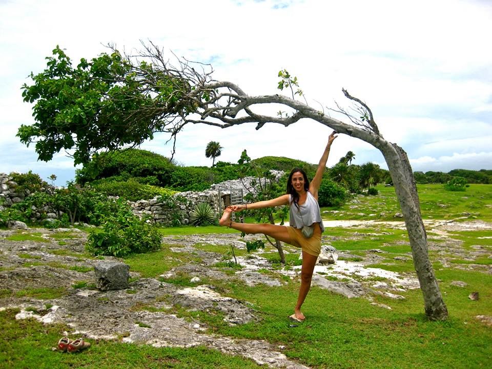 Yoga in sunny Tulum