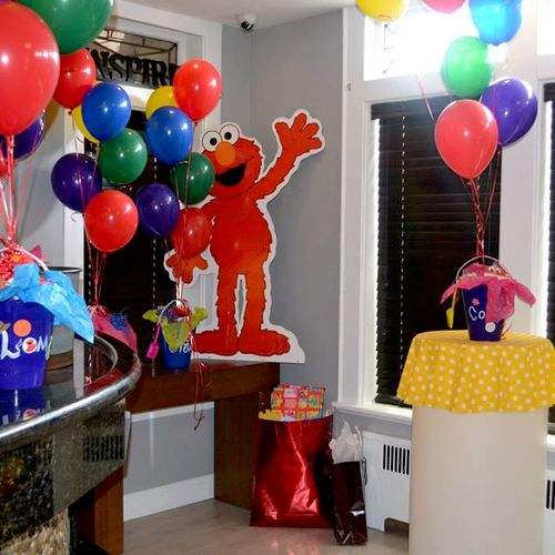 Owen's Elmo-themed 1st Birthday!