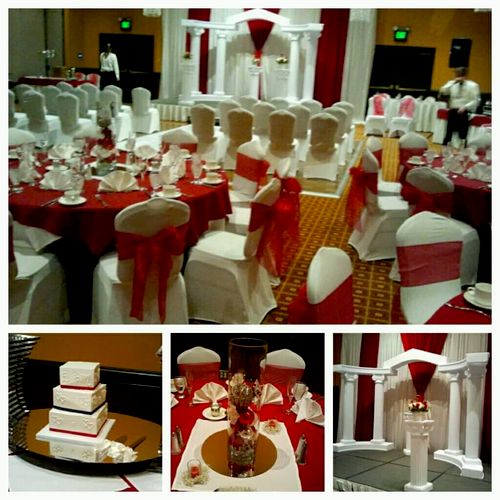 Valentine's Day Wedding in The Chinook Room at Muc
