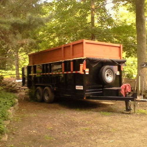 A trailer built. Super heavy duty addition