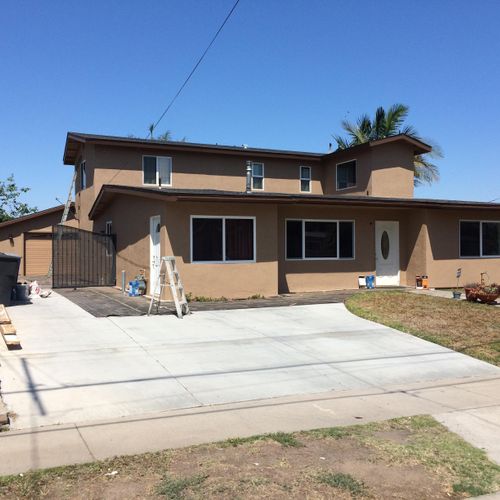 Ext. paint job in Chula Vista
After