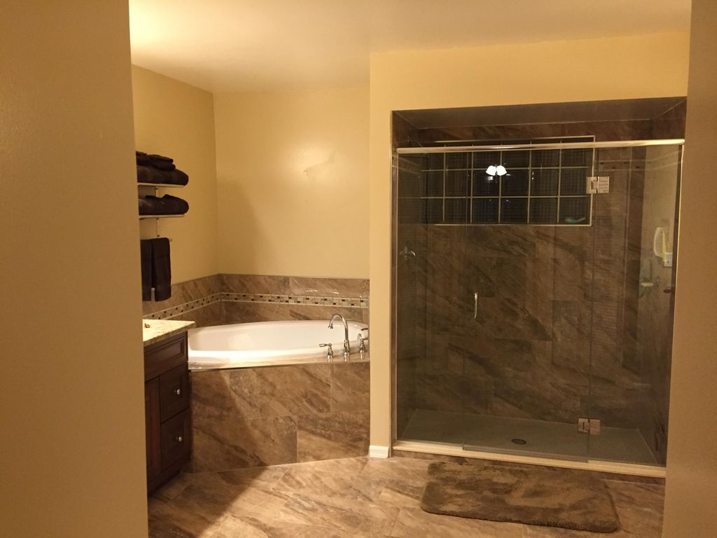 Master bath remodel