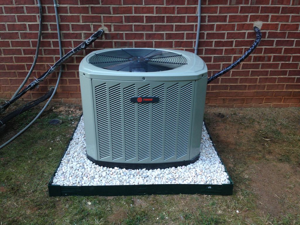 Trane system installed with an new 410-A Coil.