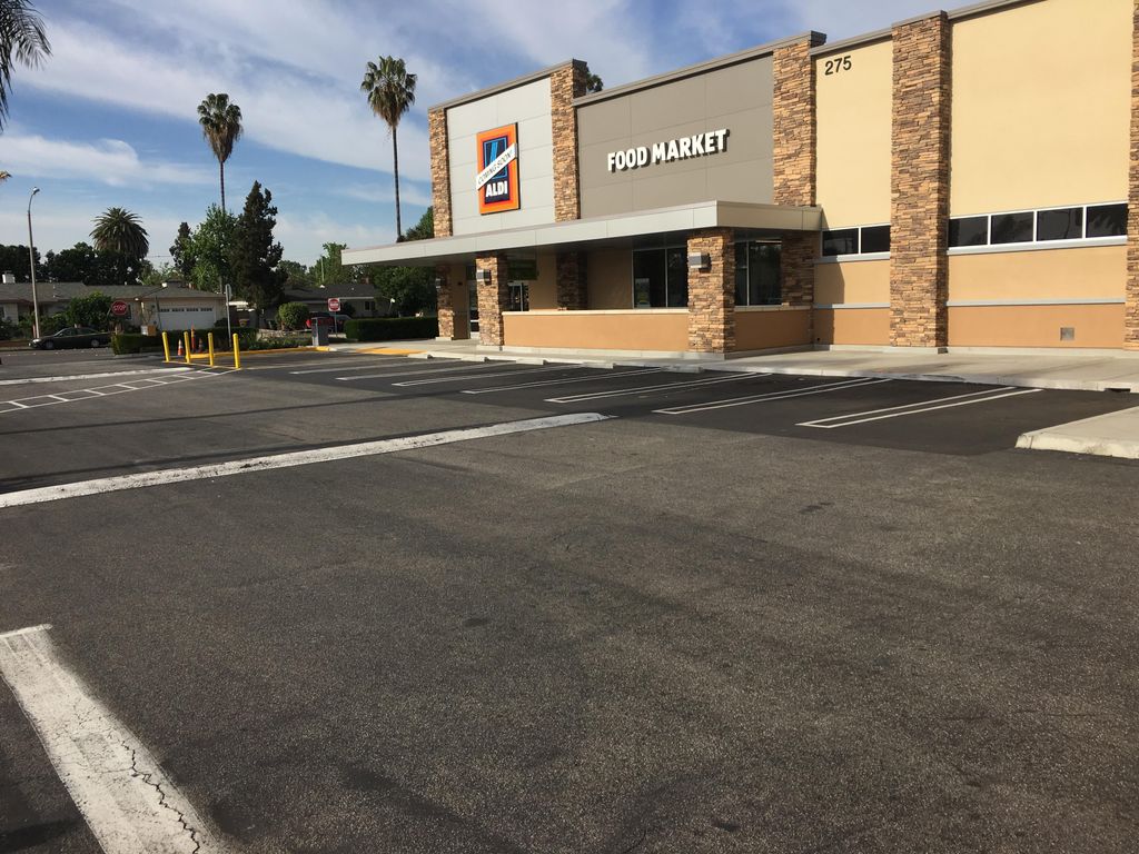 Slurry seal and stripe Anaheim ca