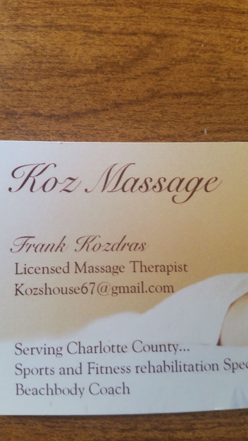 Koz Massage and Personal Training