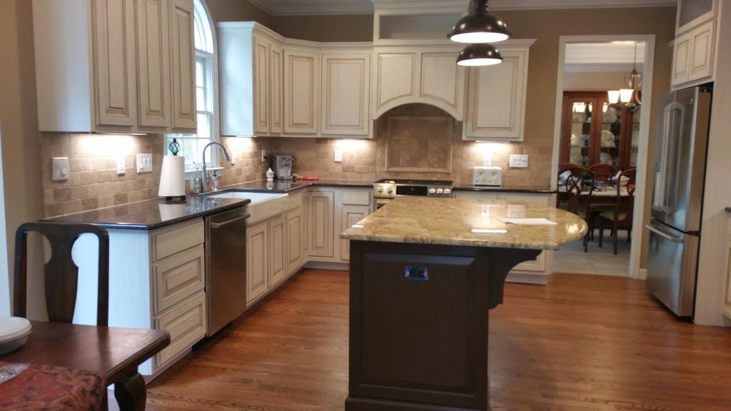 Cabinet Refinish After