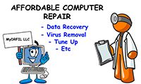 Affordable computer repair.