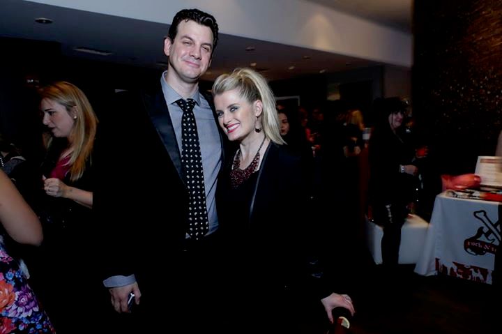 After performing for Rock & Rawhide, posing with a