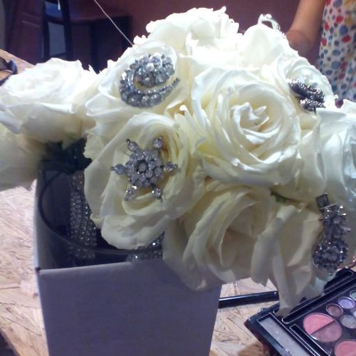 Bling flowers,for bridal or just because