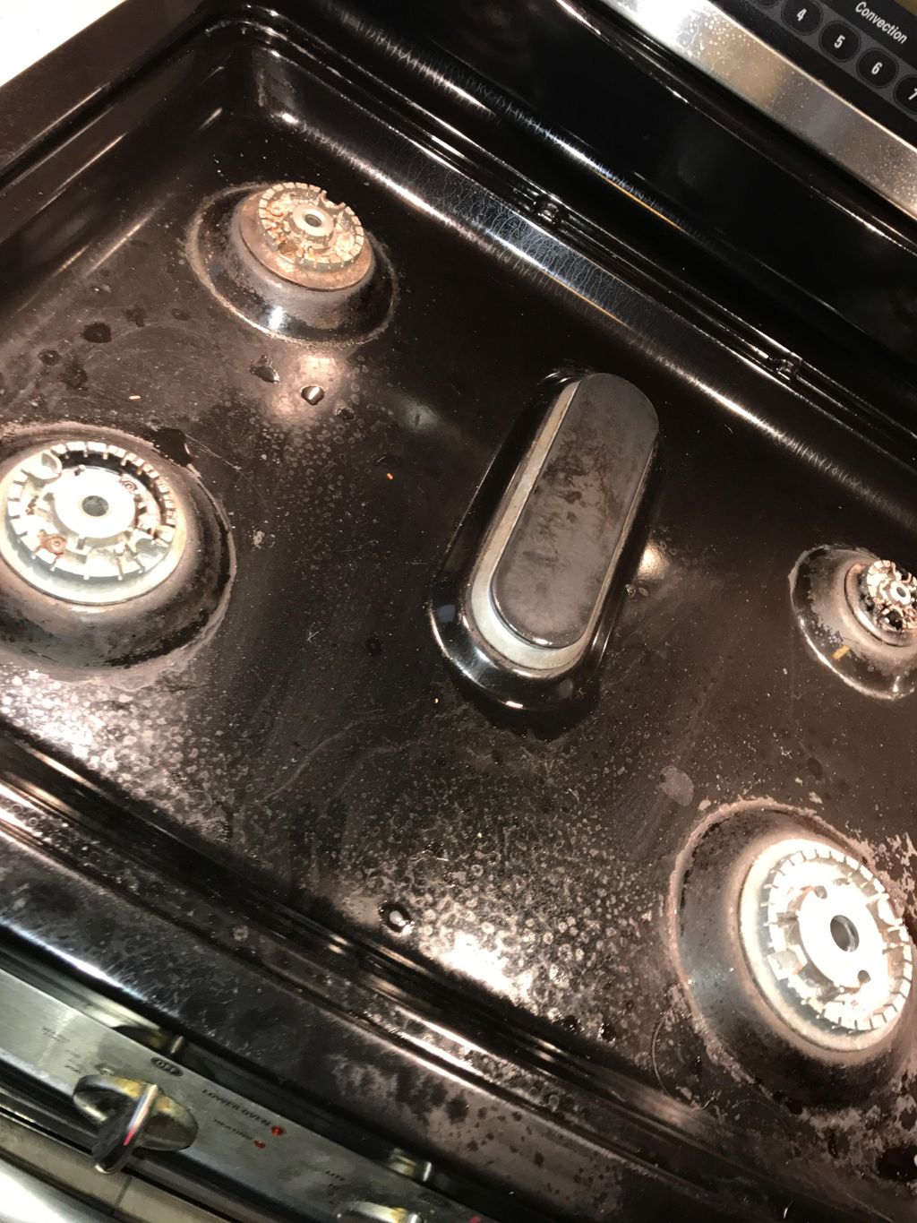 Before cleaning