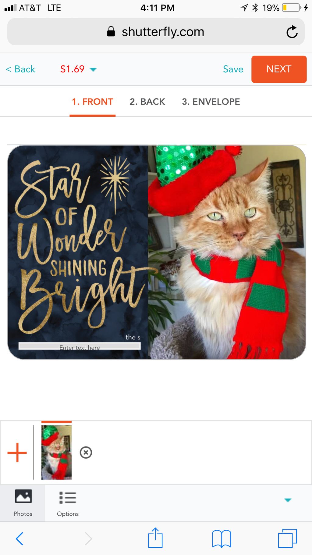 Red.  Christmas 2017