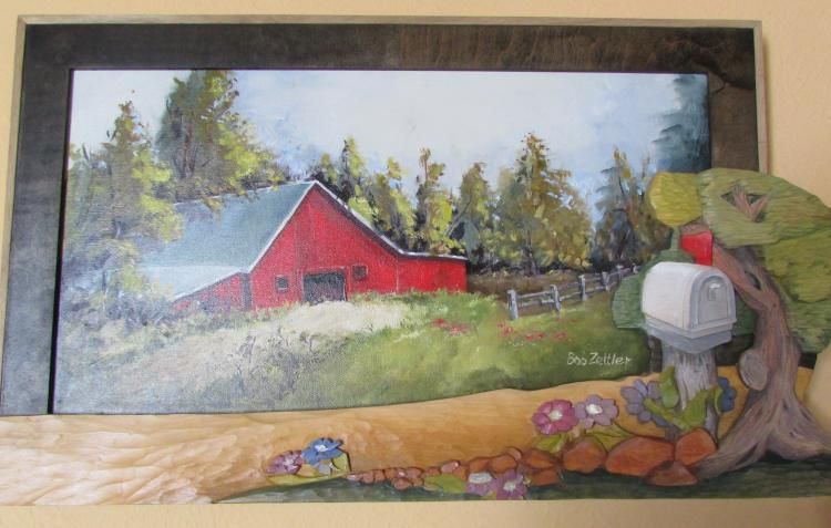 another award winning product an oil painting with