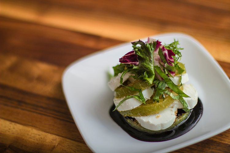 Heirloom Tomatoes and Mozzarella