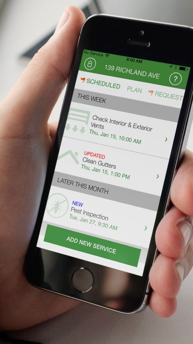 HomeJotter allows you to manage your home maintena
