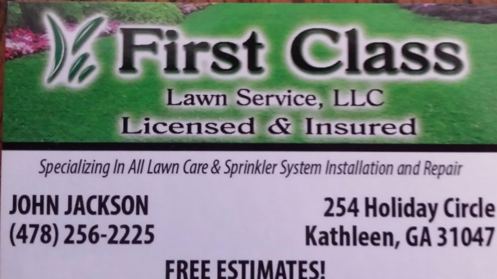 First Class Lawn Service