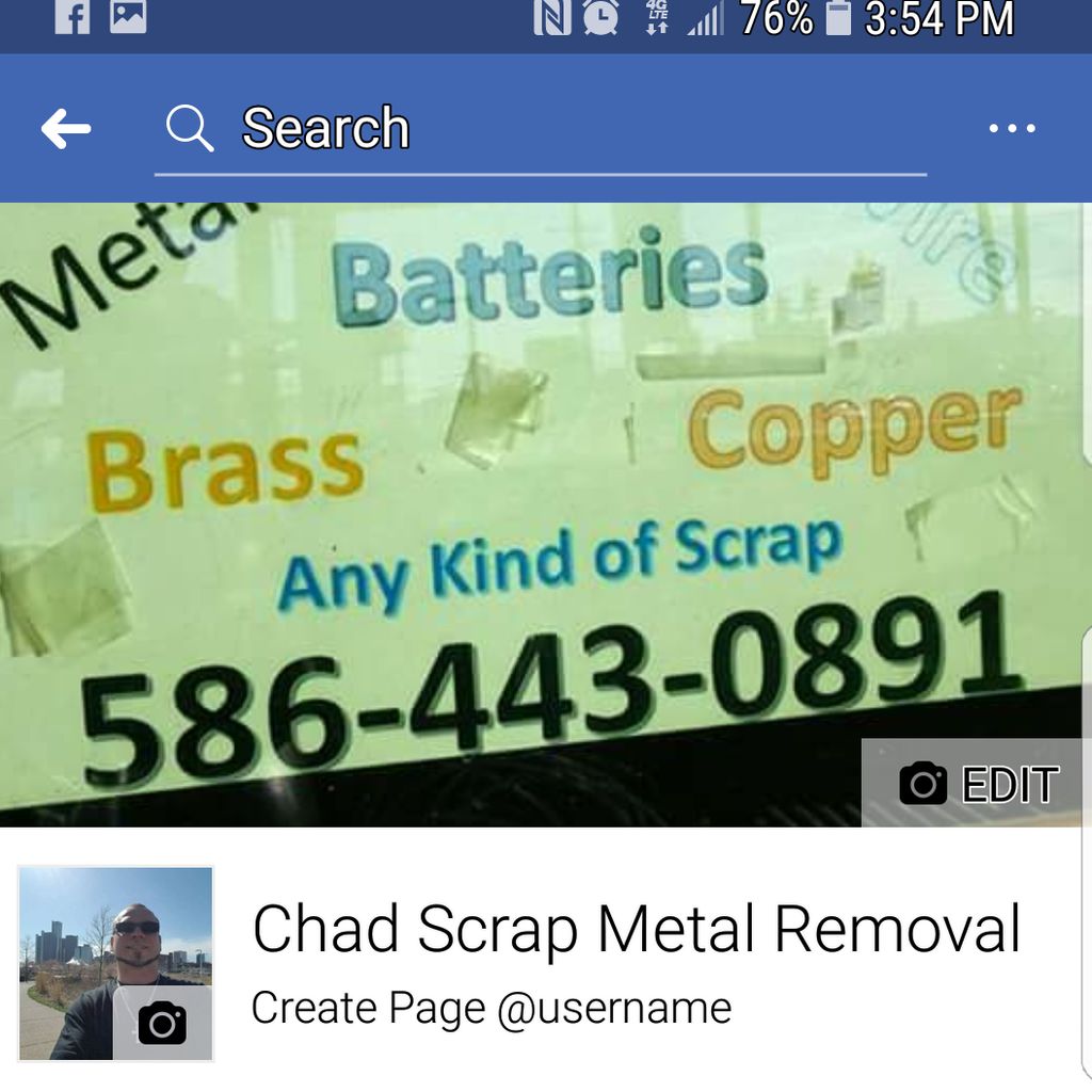 Chads Scrap Metal Removeal