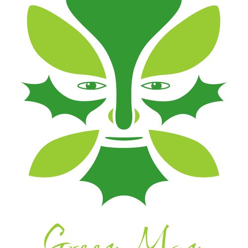 Green Man. - Logo and brand identity for landscapi