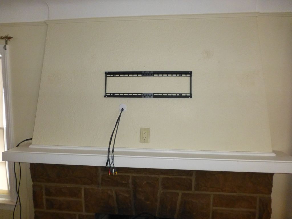 Jarrett's Install running wires through wall for c