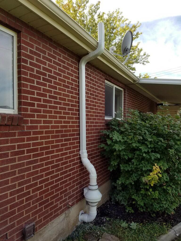 Example of an exterior system install.