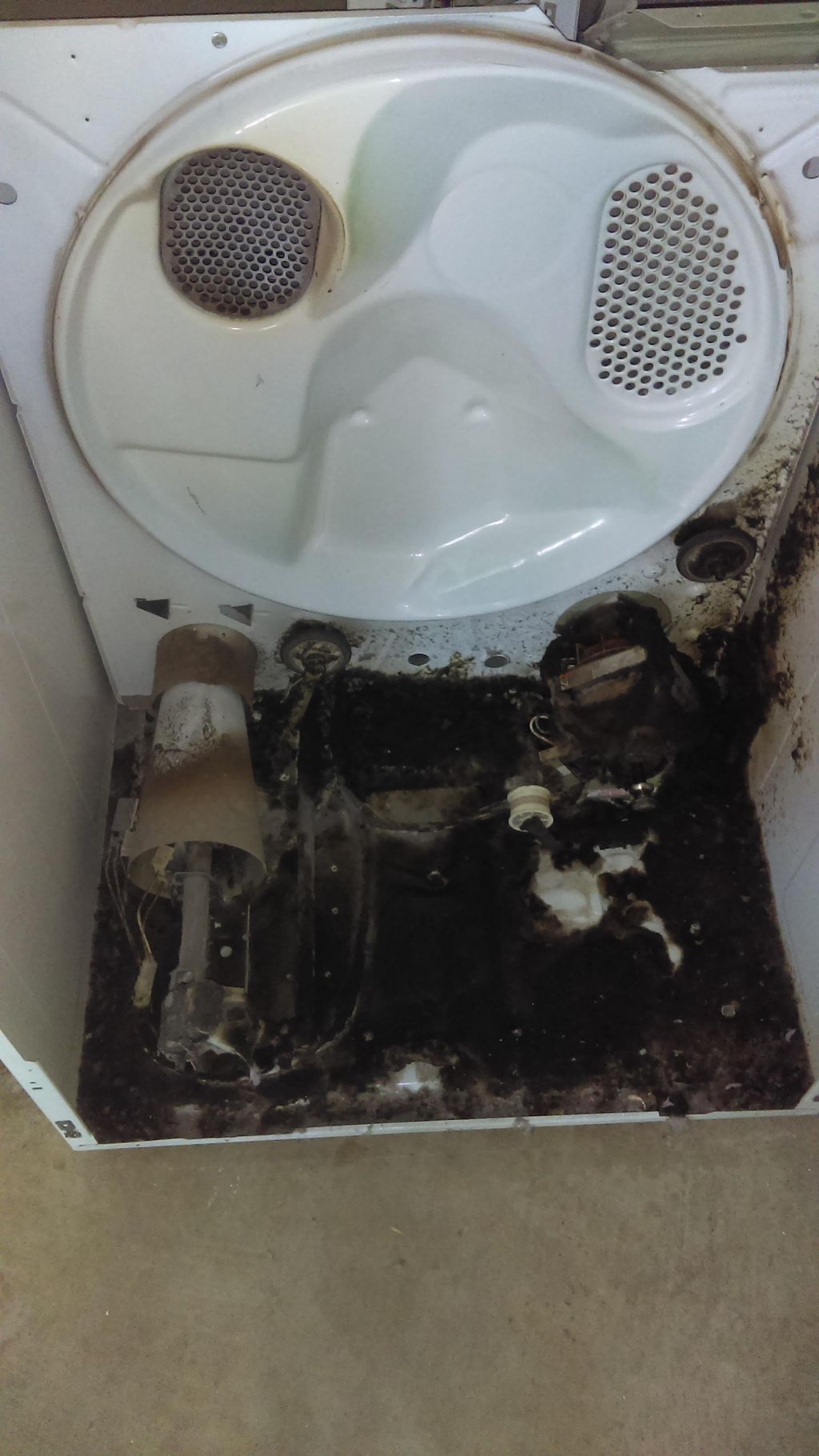 Dryer Fire Before