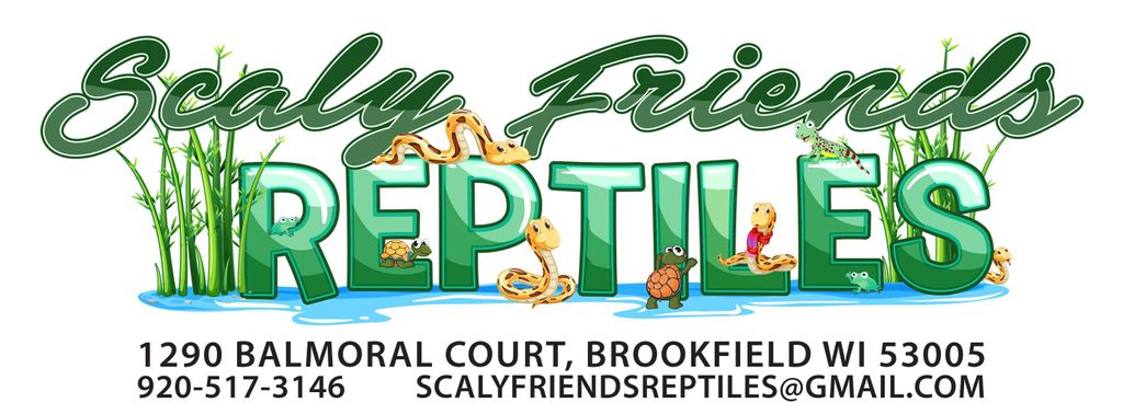 Logo for WI based Reptile Shop