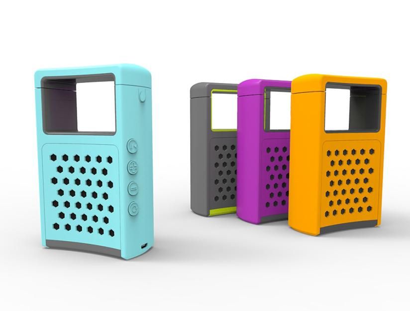 Clip n Play Bluetooth speaker